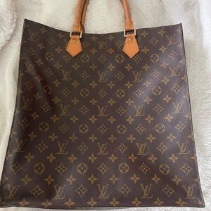 Authentic Louis Vuitton Sac Plat (Large)